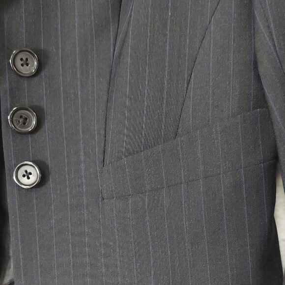The Limited Blue and Black Tailored Blazer - Picture 8 of 9